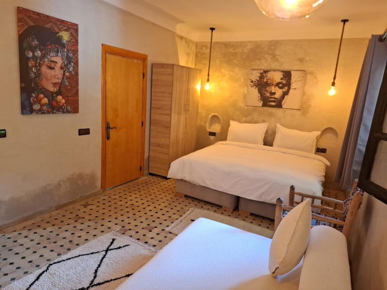 Duplex Riad Abjaou مراكش الغرفة الصورة